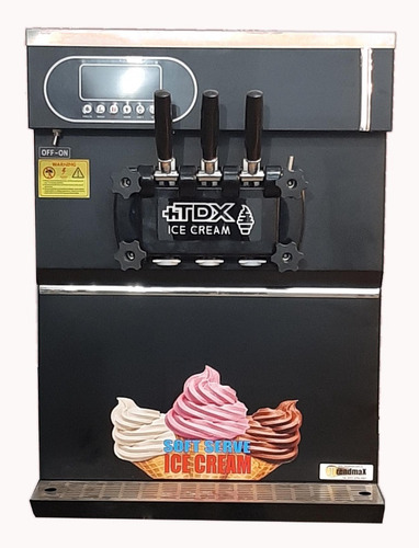 Máquina De Helado Soft Candy Tdx Con Doble Compresor