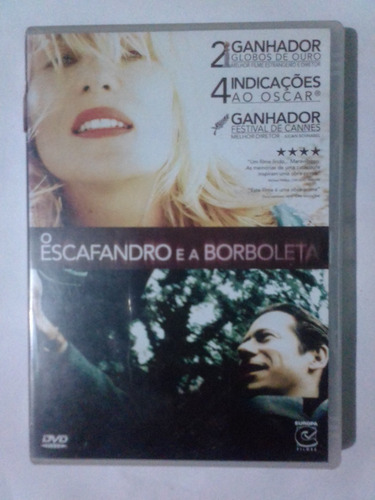 Dvd O Escafandro E A Borboleta - Original Dublado (Usado)