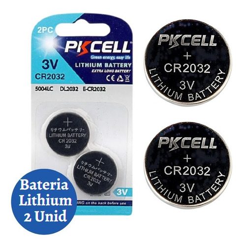 Pila Bateria Litio Cr2032 3v Original 1 Blister 2 Und Dvr