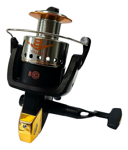 Reel Spinit Titan 2 V8 800 Pesca Frontal Pejerrey Variada