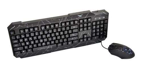 Kit Gamer Teclado Y Mouse Naceb Na-633 Alámbrico Usb Español