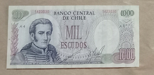 Billete 1000 Escudos Nuevo