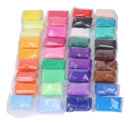 Espuma Clay Air Dry 36 Colores Para Niños Space Color Ultra