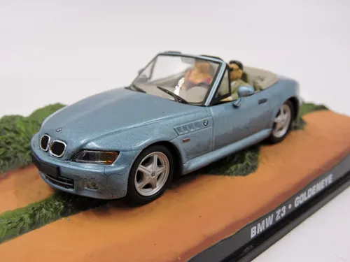 【★安心の定価販売★】 Miniatura Coleção 007 James Bond Bmw Z3 - Goldeneye | Frete ミニカー