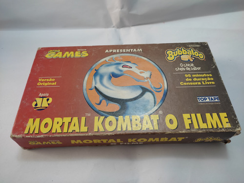 Mortal Kombat Vhs Ação Games 