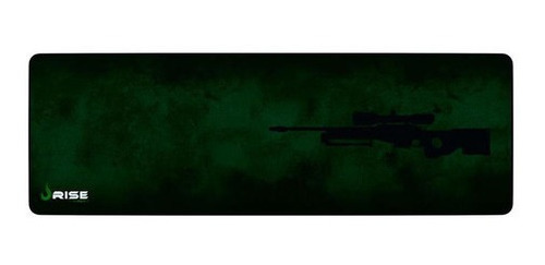 Mouse Pad Rise Mode Sniper - Extended Verde Rg-mp-06-snp