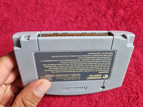 Super Smash Bros 64 Cartucho Original Nintendo 64 N64 (Usado)