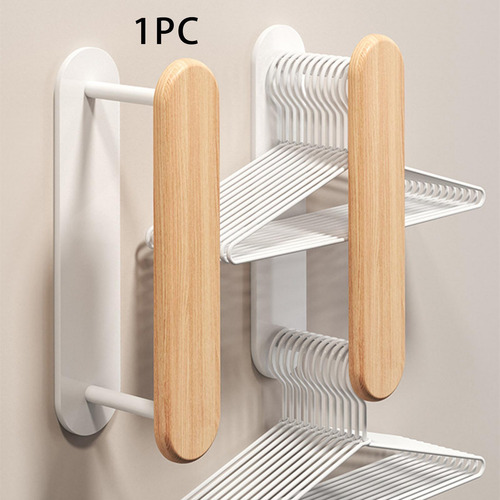 Organizador De Perchas De Ropa, Soporte De Pared Resistente