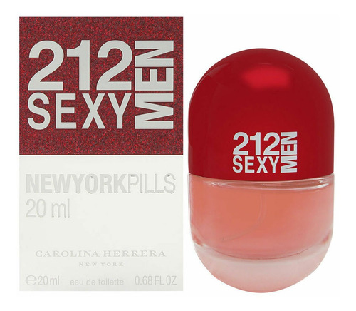 Perfume Para Hombre 212 Sexy Men By Carolina Herrera Edt 20m