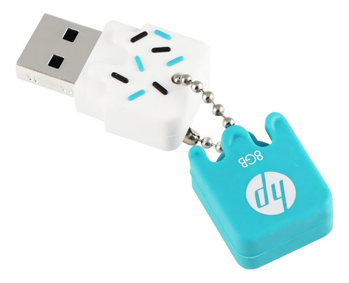 Pen Drive 32gb Hp V178 Usb Blue - Hp Cor Azul
