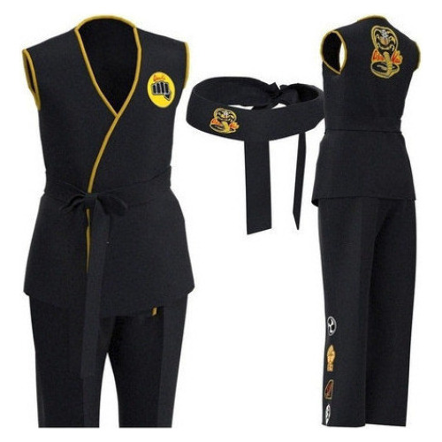 Traje De Taekwondo Karate Kai Cobra Kai Para Cosplay Para Ni