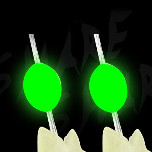 2 X 5x Aparejos De Pesca Luminosos Señuelos De 20mm X 9mm