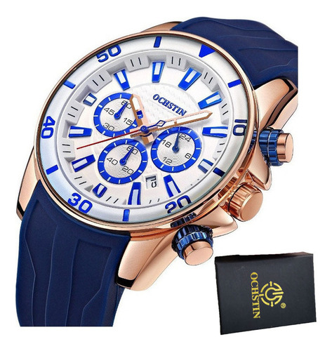 Reloj Cronógrafo Con Calendario Luminoso Ochstin Gq094