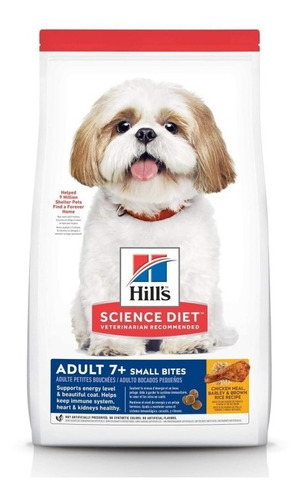 Hills Adulto 7+ Small Bites 2kg  Envio Gratis Razas Mascotas