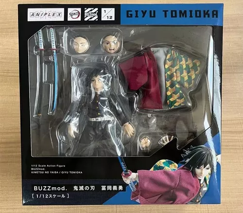 Boneco Colecionável GIYU TOMIOKA Demon Slayer Kimetsu no Yaiba Com Caixa  Favorito