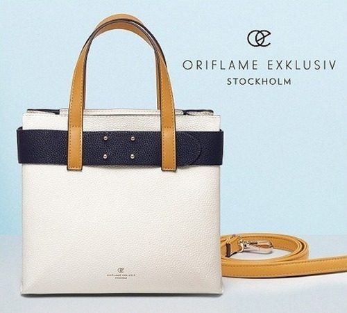 Imagen 2 de 2 de Bolsa De Mano Chic Oriflame Coleccion Brygga
