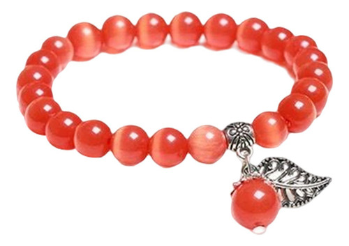 4 Pulsera De Piedra Con Cuentas De Cristal 4 Piezas
