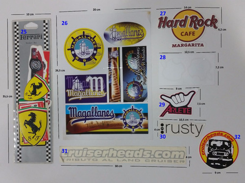 Imagen 3 de 6 de Etiquetas Autoadhesivas, Stickers Calcomanías (varias) X 4