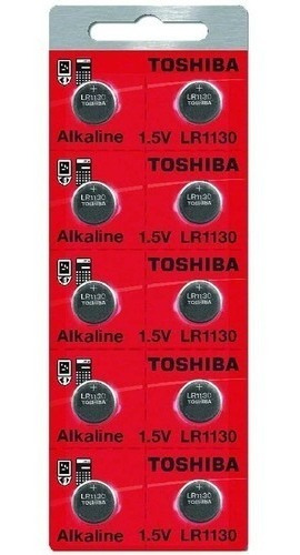 Pila Batería Botón Toshiba Lr1130 1.5v Alcalina X1 Febo