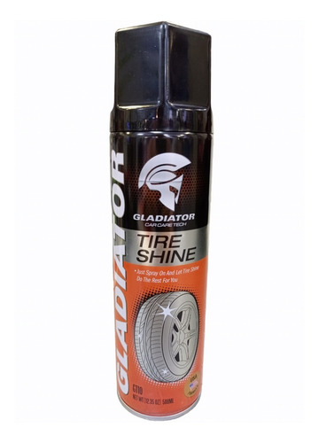 Gladiator Abrillantador De Cauchos Spray 500 Ml