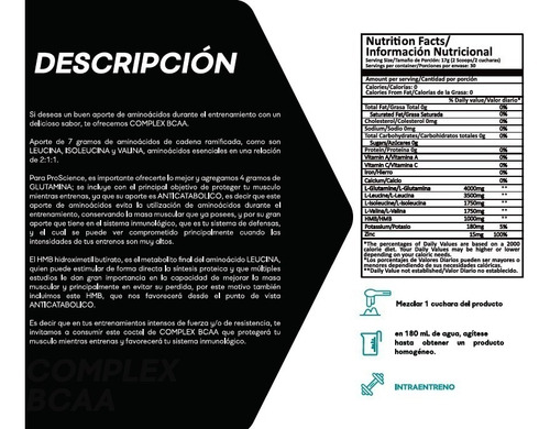 Army Bcaa Glutamina Hmb Aminos - Unidad a $115000