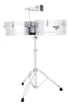 Comprar Timbales Lp Matador Lp257 Acero Steel Con Cencerro Y Pie