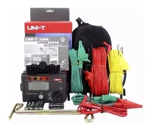 Terrometro Digital Medidor De Tierras Uni-t Ut522