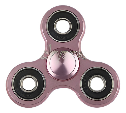 Tri De Aluminio Mano Spinner Fidget Mini Escritorio De Metal