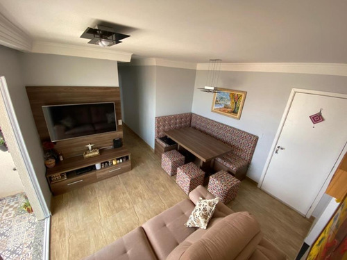 Apartamento Com 2 Dormitórios À Venda, 50 M² - Vila Assunção - Santo André/sp - Ap65676