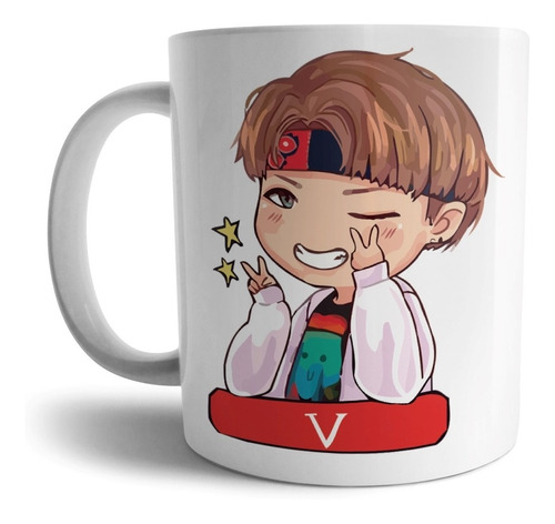 Bts K-pop Army Taza De Café Personalizada Con Nombre