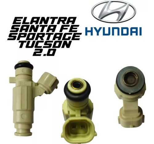 Inyector Hyundai Tucson Elantra Santa Fe Sportage Kia 2.0