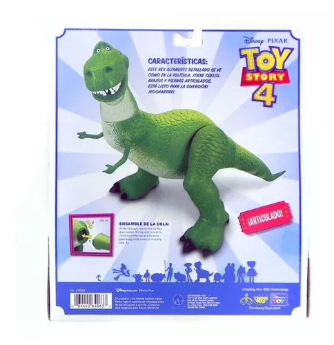 Muñeco Original Disney Toy Story Dinosaurio Rex Mundo Manias