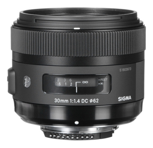 Lente Sigma 30mm  F1.4 Art Nikon 4 Años Garantía Oficial