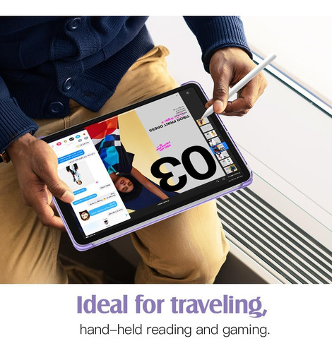 Smart Case Moko Para iPad Air6 11 M2 2024 A2902 A2903 Purple