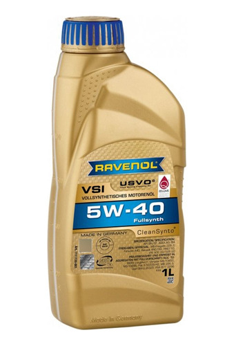 Aceite Lubricante Ravenol 5w40 1l. Sintetico Vsi Sl/cf