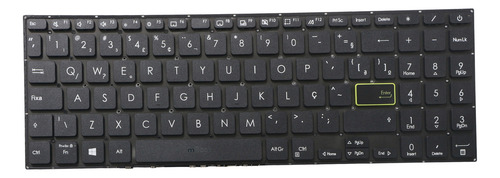 Teclado Para Asus Vivobook E510m Series Br Ç Abnt2