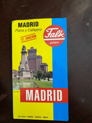 Madrid Plano Callejero 17 Edición Falk Plan            C4