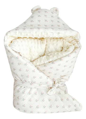 Saco De Dormir Swaddle Blanket Con Capucha Para El Invierno