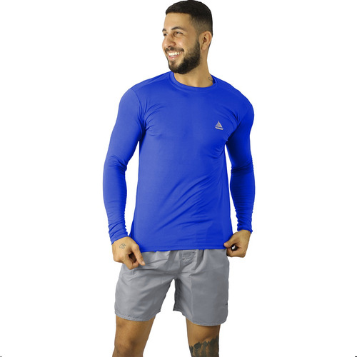 Blusa Camisa Com Proteção Uv Solar Térmica Masculina Unissex