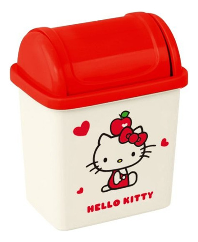  Basurero De Escritorio Pequeño Hello Kitty Original Sanrio