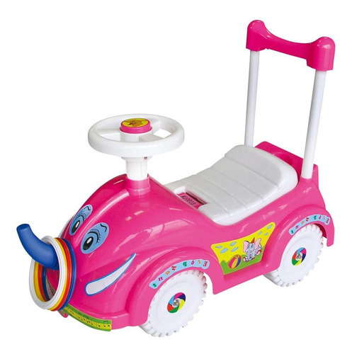 Carro Montable Para Niños Niñas Mytoy Elefante Push Car Rosa