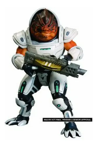Figura De Acción Grunt De Dc Comics Mass Effect Series 1