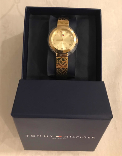 Relógio Tommy Hilfiger Feminino Aço Dourado