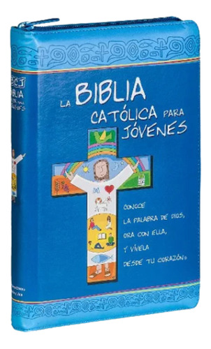 Biblia Catolica Para Jovenes Junior Con Funda Con Cierre