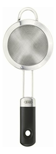 Oxo Steel Colador De Cóctel De Malla Fina, 7,6 Cm, Acero