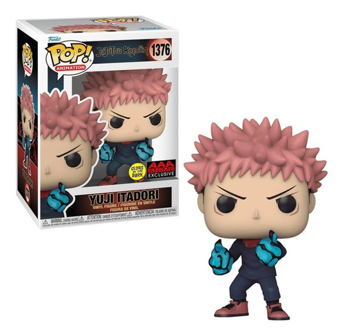Boneco Animation Jujutsu Kaisen Yugi Itadori 1376 Funko Pop