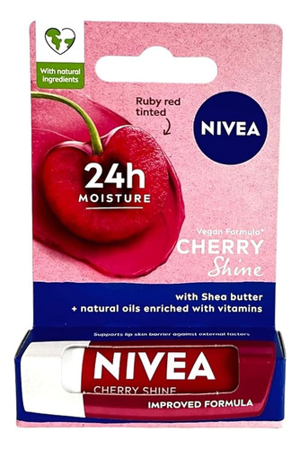 Nivea Lip Care A Kiss Of Flavor Lip Care Stick - Cereza