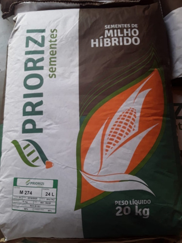 Saco 20kg Milho Priorize Hib M274 Fazer Silo