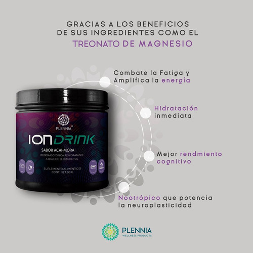 Ion-drink || Electrolitos, Vitaminas, Minerales Y Rehidrata
