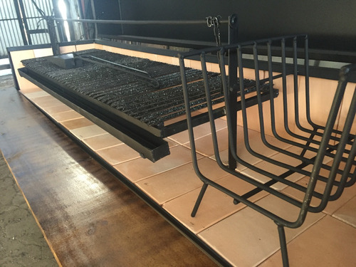 Parrilla Extra Grande 2 Mts Premium Full C/puertas